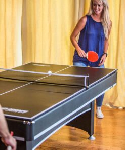 Triumph Sports Phoenix 7’ Billiard Table with Table Tennis Conversion Top for a Game of Pool or an Action-Packed Table Tennis Game 40 91Qo7dHGzDL