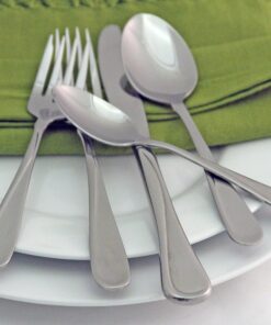 Oneida Flight Everyday Flatware Dinner Forks, Set of 4 12 91QoBuQAXKL