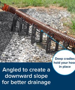 Alternative view of Camco Sidewinder 20-Ft Camper/RV Sewer Hose Support | Telescoping Design Flexes Around Obstacles & Deep Cradles Secure Sewer Hose | Out-of-the-Box Ready & Folds for RV Storage and Organization (43051) Standard Packaging