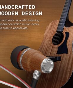 Symphonized Wired Ear buds with Microphone — 90% Noise Cancelling In Ear Headphones Wired, Ear Buds Wired, Earbuds for Computer, Android & PC — Corded Earbuds, Plug In Earphones with Mic (3.5mm Jack) Red 23 91QuOUOnjYL