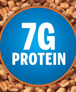 PLANTERS Honey Roasted Peanuts, 34.5 oz. Resealable Jars (Pack of 2) - Premium Quality Peanuts - Sweet and Salty Snack - Sweet Peanut Snack - Wholesome Snacking - Kosher 15 91R F52353L