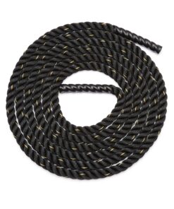 Amazon Basics Battle Exercise Training Rope - 30/40/50 Foot Lengths, 1.5/2 Inch Widths 30 ft. x 1.5 in. 15 91R osrkIpL
