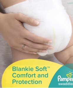 Diapers Newborn / Size 1 (8-14 lb), 216 Count - Pampers Swaddlers Sensitive Disposable Baby Diapers, (old version) (Packaging May Vary) 216 Count (Pack of 1) 21 91R1hgZ3SeL