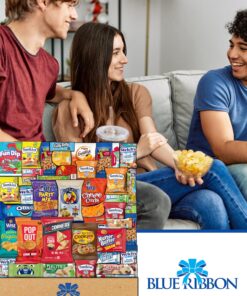 Alternative view of Snack Box Care Package Variety Pack (45 Count) Ultimate Sampler Mixed Bulk Bars Cookies Chips Candy Snacks Variety Box Pack Office Schools Family Military Treats College Students Gift Basket for Everyone 45 Count