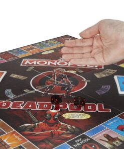 Hasbro Gaming Monopoly Game: Marvel Deadpool Edition 35 91RASZCayL