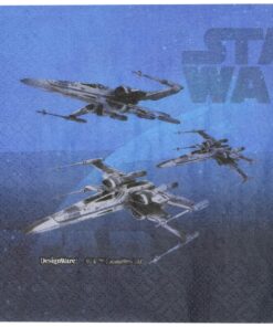 amscan Star Wars™ Episode VII Beverage Napkin, Party Favor, 5" x 5" 3 91RDWbPXntL