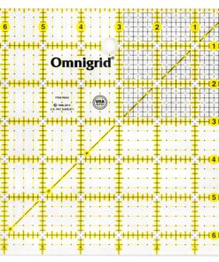Omnigrid Square Value Pack (2-1/2", 4-1/2", 6-1/2", 9-1/2") Quilting Ruler, 2.5”, 4.5”, 6.5” and 9.5”, Clear, 4 Pack 15 91RFTyTkCQL