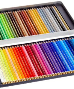 Alternative view of Koh-I-Noor Polycolor Drawing Pencil Set, 72 Assorted Colored Pencils in Tin, 1 Each (FA3827) Packed in Tin 72 Assorted Colors