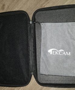 TEKCAM Large Carrying Case Action Camera Storage Bag Compatible with Gopro Hero 12 11 10 9 8 7 6 5/AKASO EK7000 Brave 4 V50X Brave 7LE/Dragon Touch/APEXCAM/Vemont 4K Action Camera Travel Carry Case Case-Large 24 91RK2TUPYJL