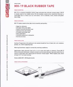 Alternative view of GSSI Sealants Butyl Tape 1/8" x 1" x 50' Black