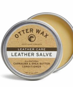 Otter Wax Leather Salve | 2oz | All-Natural Universal Conditioner | Made in USA 22 91RQIXy12DL