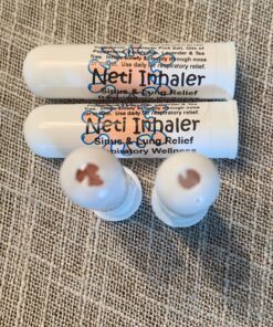 Urban ReLeaf NETI Salt Air Relief INHALERS! Set of Two (2) Sinus & Lung, Himalayan & Botanicals! Respiratory Wellness. Healing Aromatherapy. Energizing! Colds, Asthma, Cough, Bronchitis 100% Natural 26 91RTPpngWNL