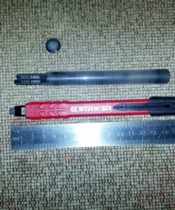 STKR Concepts Mechanical Carpenter Pencil w / 3 pcs of replacement lead, red (77629) 18 91RUeY4Zd7L