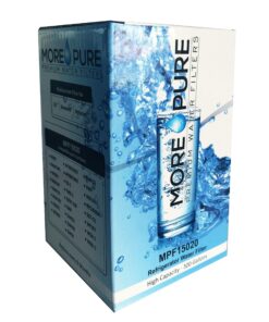 MORE Pure MPF15020 Replacement Refrigerator Water Filter Compatible with GE MWF SmartWater 10 91RW6NDU9eL