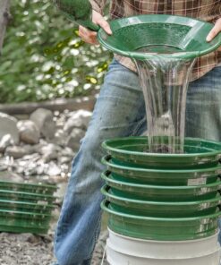 SE 9-Piece Set of Patented Stackable 13-1/4 Sifting Pans - GP2-9 Set 9 Pieces 22 91RgC76OiiL
