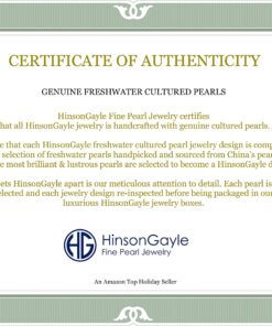 HinsonGayle Handpicked 8.0-8.5mm White Button Freshwater Cultured Pearl Stud Earrings (Silver) 13 91Rs1Ci0TOL