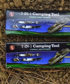 SE Survivor Series 7-in-1 Multifunctional Camping Tools (2-Pack) - KC5006S-2 10 91S 1ZtRCL