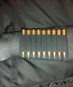 Mossy Oak Hunting Accessories Mossy Oak Buttstock Shotgun Shell and Rifle Cartridge Holder Black 13 91S0ssJpAGL