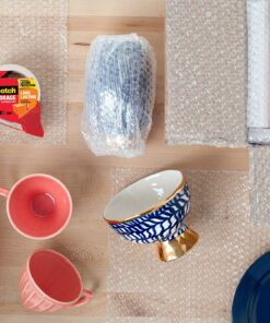 Scotch Long Lasting Storage Packing Tape, Clear, Storage Tape for Storing Away Christmas Decorations, 1.88 in. x 54.6 yd., 4 Tape Rolls 17 91S0vAU3XGL