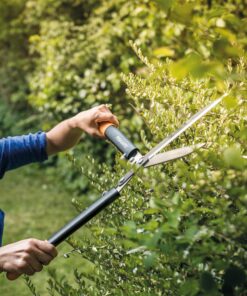 Fiskars PowerGear Hedge Shears - 23" Stainless Steel Blades - Plant Cutting Scissors with Sharp Precision-Ground Steel Blade PowerGear 23 in 9 91S2kKS3 NL