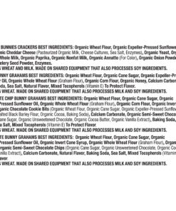 Annie's Homegrown Organic Variety Pack, Cheddar Bunnies and Bunny Graham Crackers Snack Packs, 36 (1 oz.) Pouches 36 Count (Pack of 1) 15 91S308pG9L