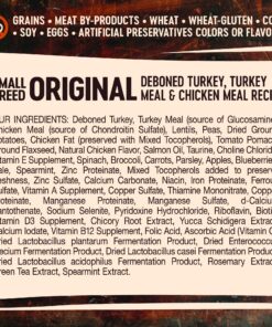 Wellness CORE Natural Grain-Free Small Breed Turkey & Chicken Dry Dog Food for Adult Dogs, High-Protein, USA-Made with Real Meat, 12-Pound Bag 12 Pound (Pack of 1) 23 91SCp6bffAL
