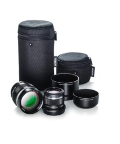 OM SYSTEM OLYMPUS M.Zuiko Portrait Lens Kit (M.Zuiko Digital ED 75mm F1.8 and M.Zuiko Digital ED 45mm F1.8 Black lenses)