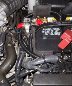 InstallGear 4 Gauge AWG Tinned Pure Copper Lugs Ring Terminals Connectors with Heat Shrink (10 Pack - 5 Positive/5 Negative) - Electrical Connectors, 4 Gauge Wire Connectors - 4 Gauge Wire Terminals 4 AWG - 7/16" Ring 10 6 91SE0 cWzxL