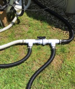 GAME 4721-BB SolarPRO Curve Solar Pool Heater, Made for Intex & Bestway Above-Ground and Inground Pools, Includes Intex Adapters, 2 Hoses & Clamps 33 91SG3oxP17L 2