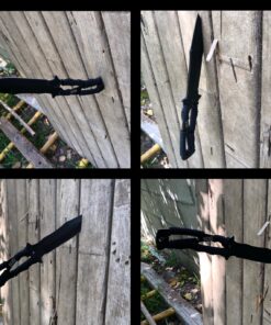 SOG Throwing Knives with Sheath 3 Pack Balanced Throwing Knives Set w/ Paracord Knife Handles and Professional Throwing Knife Sheath (F041TN-CP) 36 91SPDhqqYL