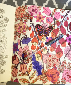 Twilight Garden Coloring Book: Published in Sweden as "Blomstermandala" (Gsp- Trade) Hardcover 69 91ST9Z87X8L