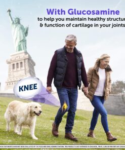 Schiff Glucosamine 2000mg (per serving) + Hyaluronic Acid Tablets (150 count in a bottle), Joint Care Supplement That Helps Support Joint Mobility & Flexibility, Supports The Structure Of Cartilage 16 91SYMtTC1L