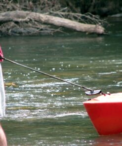 Alternative view of Campingandkayaking Made in The USA. Kayak Paddle/Rod/Gear Leash Now with Cinch Lock, 3 Black Leashes and 1 Carabiner. Built to Last.