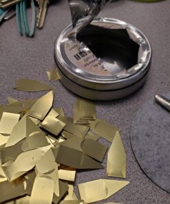 Book Darts 125 Count Tin Brass Bookmarks - Line Book Markers 40 91SegcPqY1L