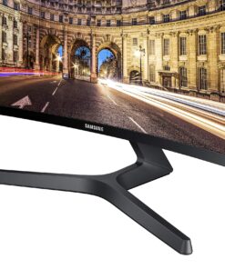 SAMSUNG 27" CF39 Series FHD 1080p Curved Computer Monitor, Ultra Slim Design, AMD FreeSync, 4ms response, HDMI, DisplayPort, VESA Compatible, Wide Viewing Angle, LC27F398FWNXZA, Black 27-Inch DP/HDMI 29 91SisyrjeQL