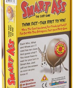 University Games | Smart Ass Card Game Tin 1 Count (Pack of 1) 6 91SjIXxCkhL