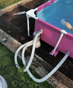 INTEX C1000 Krystal Clear Cartridge Filter Pump for Above Ground Pools: 1000 GPH Flow Rate – Improved Circulation and Filtration Easy Installation Water Clarity Easy-to-Clean 1,000 Gallons Per Hour 18 91SkIb3LxxL