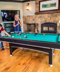 Triumph Sports Phoenix 7’ Billiard Table with Table Tennis Conversion Top for a Game of Pool or an Action-Packed Table Tennis Game 34 91SoIDi47aL