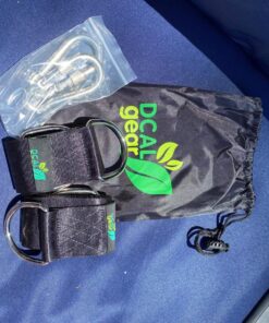 DCAL Gear Tree Swing Hanging Straps Kit - Easy & Fast Installation - 5ft Extra Long Straps Hold 2000 lb - Safer Lock Snap Carabiner Hooks Perfect to Tree Swing, Swing Sets, Tire Swing & Hammock 45 91SpdOkNCqL