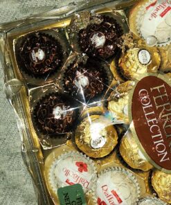 Ferrero Collection, 24 Count, Premium Gourmet Assorted Hazelnut Milk Chocolate, Dark Chocolate And Coconut Chocolates, Luxury Chocolate Holiday Gift Box 24 Count (Pack of 1) 32 91SqEFvRxFL 1