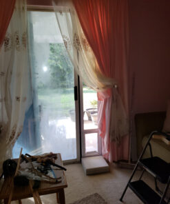 MAGZO Adhesive Foam Weather Stripping 1 Inch W X 1 Inch T, Thick Window Air Conditioner Sealer Open Cell High Resilience, Total Length 13 Feet (6.5ft x 2 Rolls) 1in x 1in x 13FT 27 91SrRxelxnL