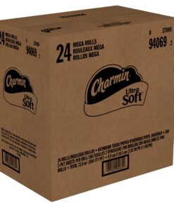 Charmin Ultra Soft Toilet Paper, Bath Tissue, Mega Roll, 24 Count, 4 Count (Pack of 6) 4 Count (Pack of 6) 27 91St1Dgq2eL