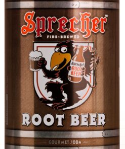 Sprecher Root Beer Can 12 oz (Pack of 6)