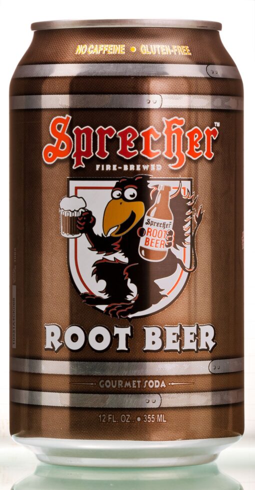 Sprecher Root Beer Can 12 oz (Pack of 6)