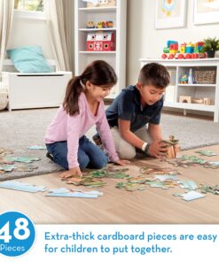 Melissa & Doug Dinosaurs Floor Puzzle (48 pc) 22 91SvUoS9eLL 1