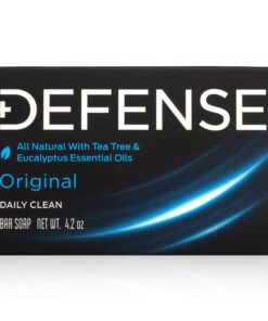 Defense Soap 2pk All Natural Tea Tree Bar Soap for Men | Made by Wrestlers with Tea Tree Oil & Eucalyptus Oil to Promote Healthy Skin Classic 4.2 Ounce (Pack of 2) 24 91Sxc7xiVJL
