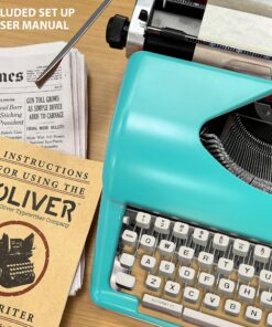 The Oliver Typewriter Company Timeless Manual Typewriter, Mint 11 91T6T8HPoTL