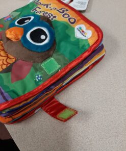 Lamaze Peek-A-Boo Forest Soft Baby Book - Clip-On Cloth Book - Washable Crinkling Fabric Pages for Sensory Play - Teething and Learning Toys for Babies - 6 Months and Up 51 91T9GvKgoDL