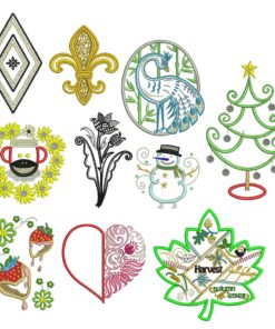 Embroidex Embroidery Machine Starter Kit - Everything Needed to Do Machine Embroidery Thread, Stabilizer, Bobbin Needles Etc Plus Bonus Embroidery Designs and Instructional CD 20 91TANZ69VEL