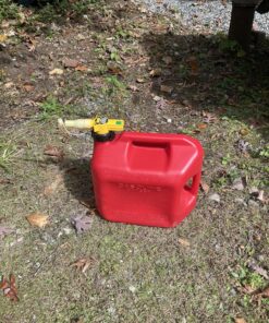 No-Spill 1450 5-Gallon Poly Gas Can (CARB Compliant),Red 30 91TFL0ND0KL